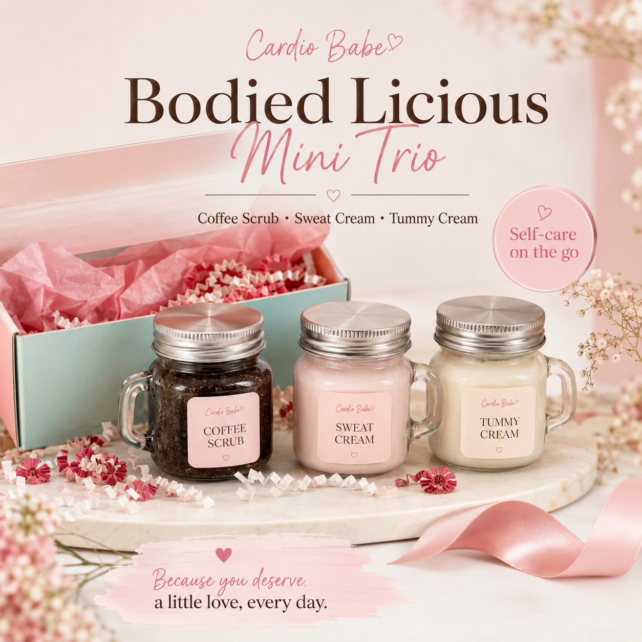 Cardio Babe Bodied Licious Mini Trio